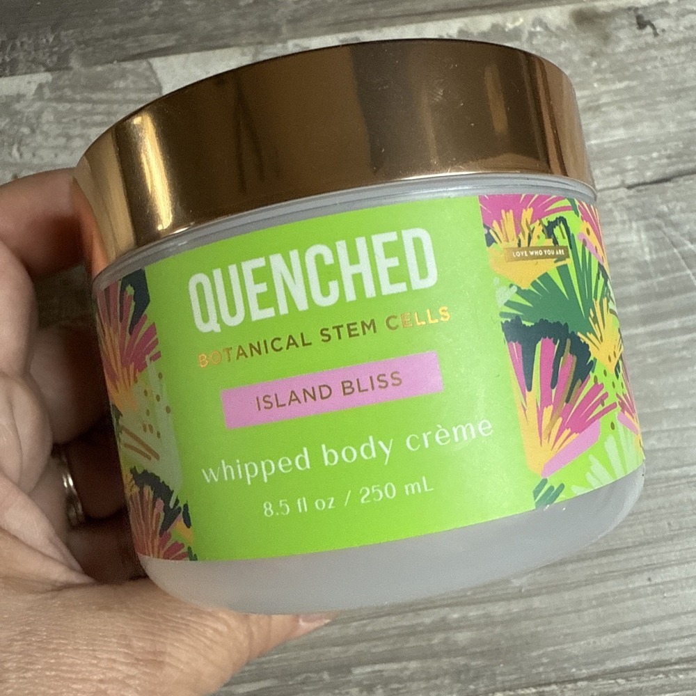 LWYA Quenched Botanical Stem Cells Whipped Body Creme 8.5 fl. oz.   Island Bliss